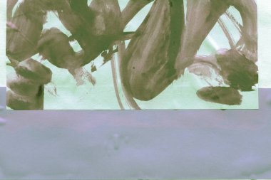 Çeşitli kağıtların kolajı, renkli soyut arkaplan  