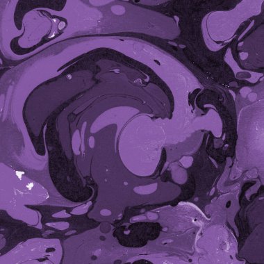 boya desenli mor mermer arkaplan