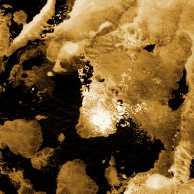 Beyaz kağıt arka planda renkli mürekkep ve suluboya doku. Gradyan boya darbeleri ve kalsiyum kaybı etkisi. El boyaması gouache soyut görüntü. Tuvali dağıt..