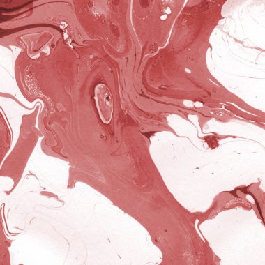 Boya desenli kırmızı mermer arkaplan
