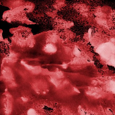 Beyaz kağıt arka planda renkli mürekkep ve suluboya doku. Gradyan boya darbeleri ve kalsiyum kaybı etkisi. El boyaması gouache soyut görüntü. Tuvali dağıt..