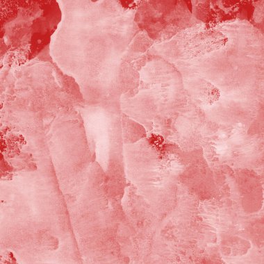 Beyaz kağıt arka planda renkli mürekkep ve suluboya doku. Gradyan boya darbeleri ve kalsiyum kaybı etkisi. El boyaması gouache soyut görüntü. Tuvali dağıt..