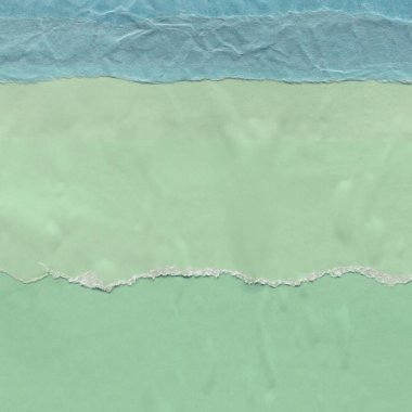 Çeşitli kağıtların kolajı, renkli soyut arkaplan  