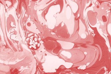 Boya desenli kırmızı mermer arkaplan