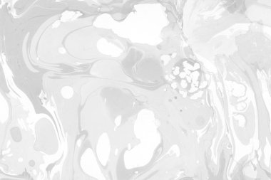 Gümüş mermer arka planda boya sıçramış desen