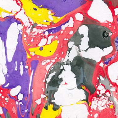 mermer arkaplan boya sıçrama deseni ile