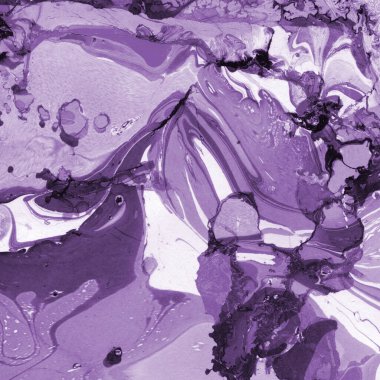 boya desenli mor mermer arkaplan