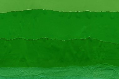 Çeşitli kağıtların kolajı, renkli soyut arkaplan  