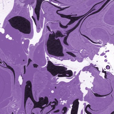 boya desenli mor mermer arkaplan