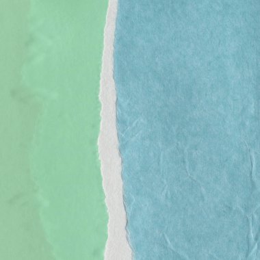 Çeşitli kağıtların kolajı, renkli soyut arkaplan  