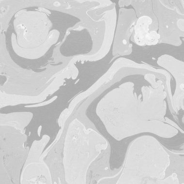 Gümüş mermer arka planda boya sıçramış desen