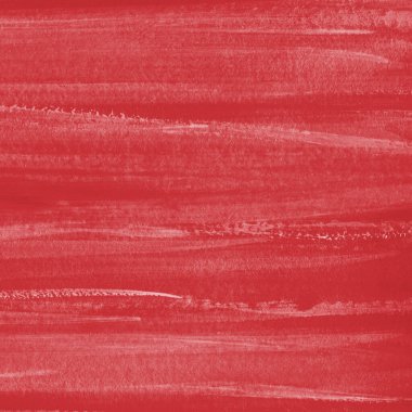 Kağıt zemin üzerinde beyaz gerçekçi suluboya desenli kırmızı.