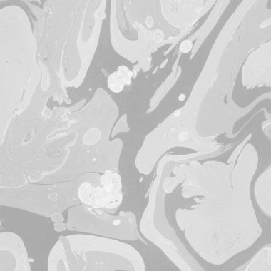 Gümüş mermer arka planda boya sıçramış desen