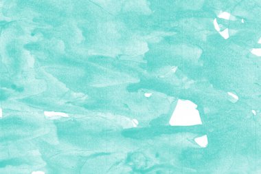 Beyaz kağıt arka planda renkli mürekkep ve suluboya doku. Gradyan boya darbeleri ve kalsiyum kaybı etkisi. El boyaması gouache soyut görüntü. Tuvali dağıt..