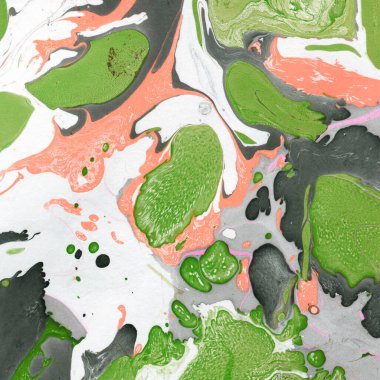 mermer arkaplan boya sıçrama deseni ile