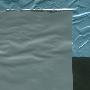 Çeşitli kağıtların kolajı, renkli soyut arkaplan  