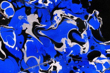 mermer arkaplan boya sıçrama deseni ile