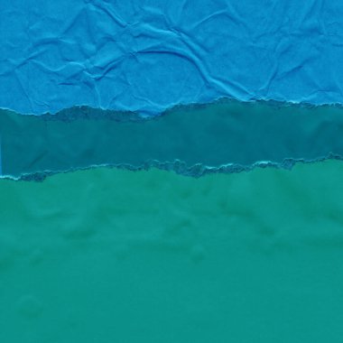 Çeşitli kağıtların kolajı, renkli soyut arkaplan  