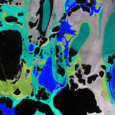 mermer arkaplan boya sıçrama deseni ile