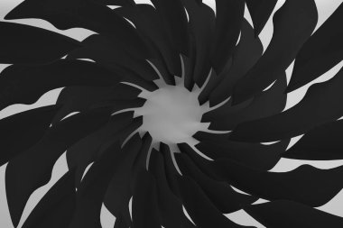 soyut siyah 3d şekilli duvar kağıdı