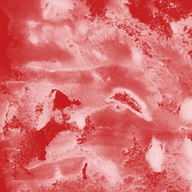 Beyaz kağıt arka planda renkli mürekkep ve suluboya doku. Gradyan boya darbeleri ve kalsiyum kaybı etkisi. El boyaması gouache soyut görüntü. Tuvali dağıt..