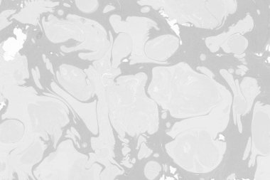 Gümüş mermer arka planda boya sıçramış desen