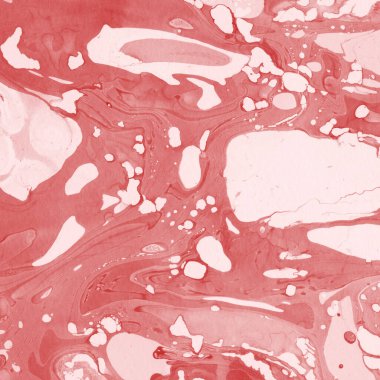 Boya desenli kırmızı mermer arkaplan