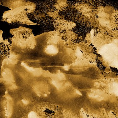 Beyaz kağıt arka planda renkli mürekkep ve suluboya doku. Gradyan boya darbeleri ve kalsiyum kaybı etkisi. El boyaması gouache soyut görüntü. Tuvali dağıt..