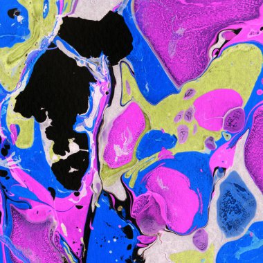 mermer arkaplan boya sıçrama deseni ile