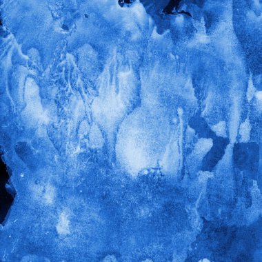 mavi mürekkep deseni lekeler, soyut arkaplan