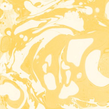 Sarı mermer arkaplan boya sıçrama deseni ile