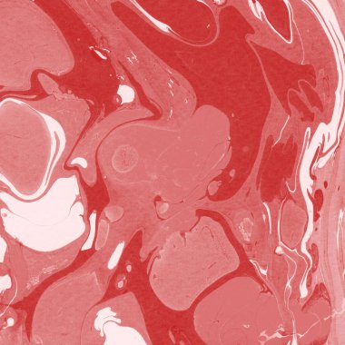 Boya desenli kırmızı mermer arkaplan