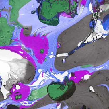 mermer arkaplan boya sıçrama deseni ile