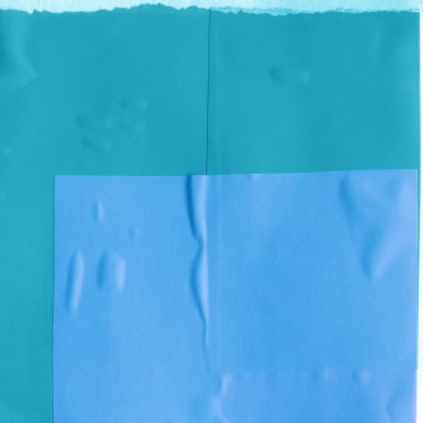 Çeşitli kağıtların kolajı, renkli soyut arkaplan  