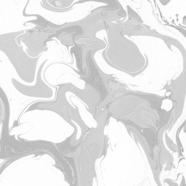 Gümüş mermer arka planda boya sıçramış desen