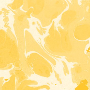 Sarı mermer arkaplan boya sıçrama deseni ile