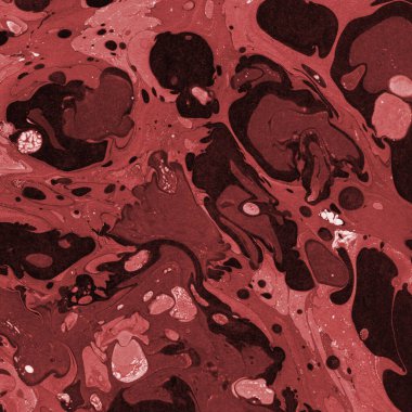 Boya desenli kırmızı mermer arkaplan