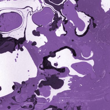 boya desenli mor mermer arkaplan