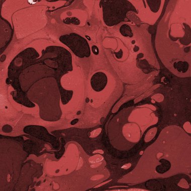 Boya desenli kırmızı mermer arkaplan