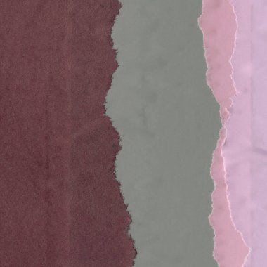 Çeşitli kağıtların kolajı, renkli soyut arkaplan  