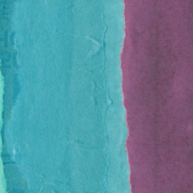 Çeşitli kağıtların kolajı, renkli soyut arkaplan  