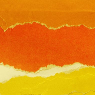 Çeşitli kağıtların kolajı, renkli soyut arkaplan  