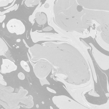 Gümüş mermer arka planda boya sıçramış desen