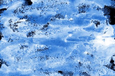 mavi mürekkep deseni lekeler, soyut arkaplan