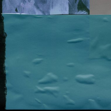 Çeşitli kağıtların kolajı, renkli soyut arkaplan  