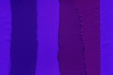 Çeşitli kağıtların kolajı, renkli soyut arkaplan  