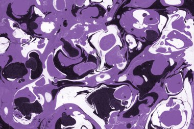 boya desenli mor mermer arkaplan