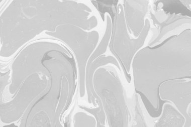 Gümüş mermer arka planda boya sıçramış desen