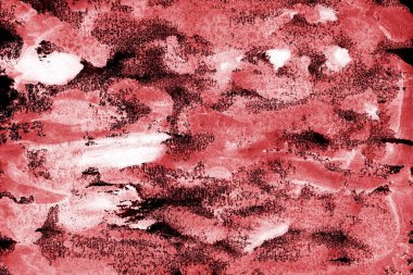 Beyaz kağıt arka planda renkli mürekkep ve suluboya doku. Gradyan boya darbeleri ve kalsiyum kaybı etkisi. El boyaması gouache soyut görüntü. Tuvali dağıt..