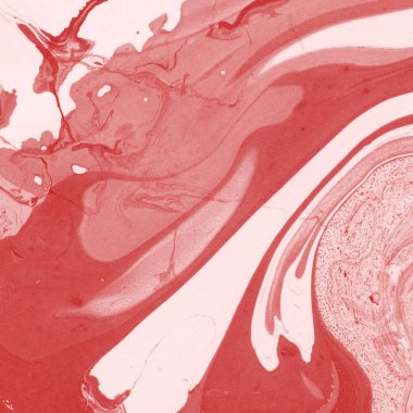 Boya desenli kırmızı mermer arkaplan